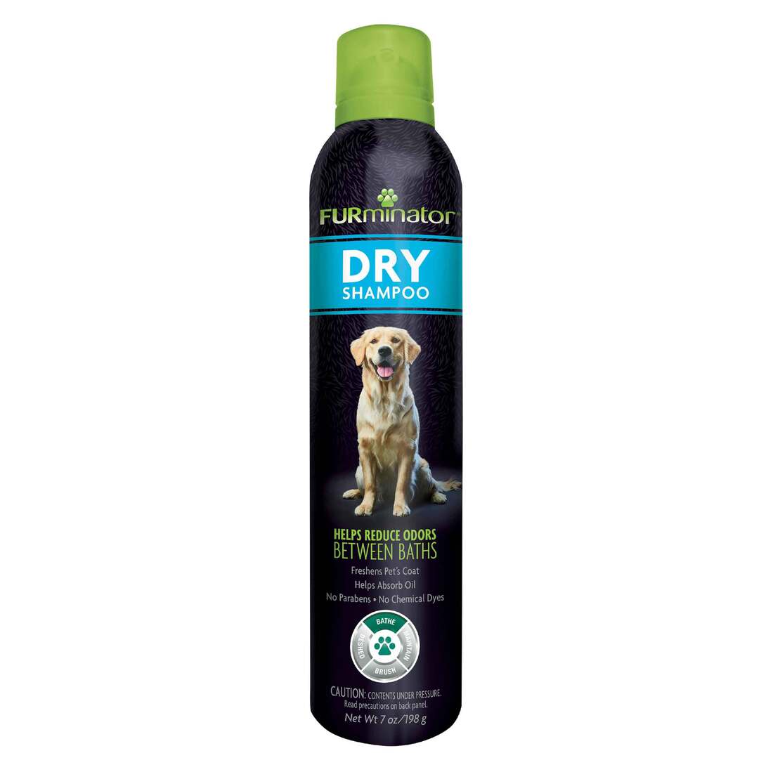 Furminator Dry Shampoo for Dogs, 7 Ounces