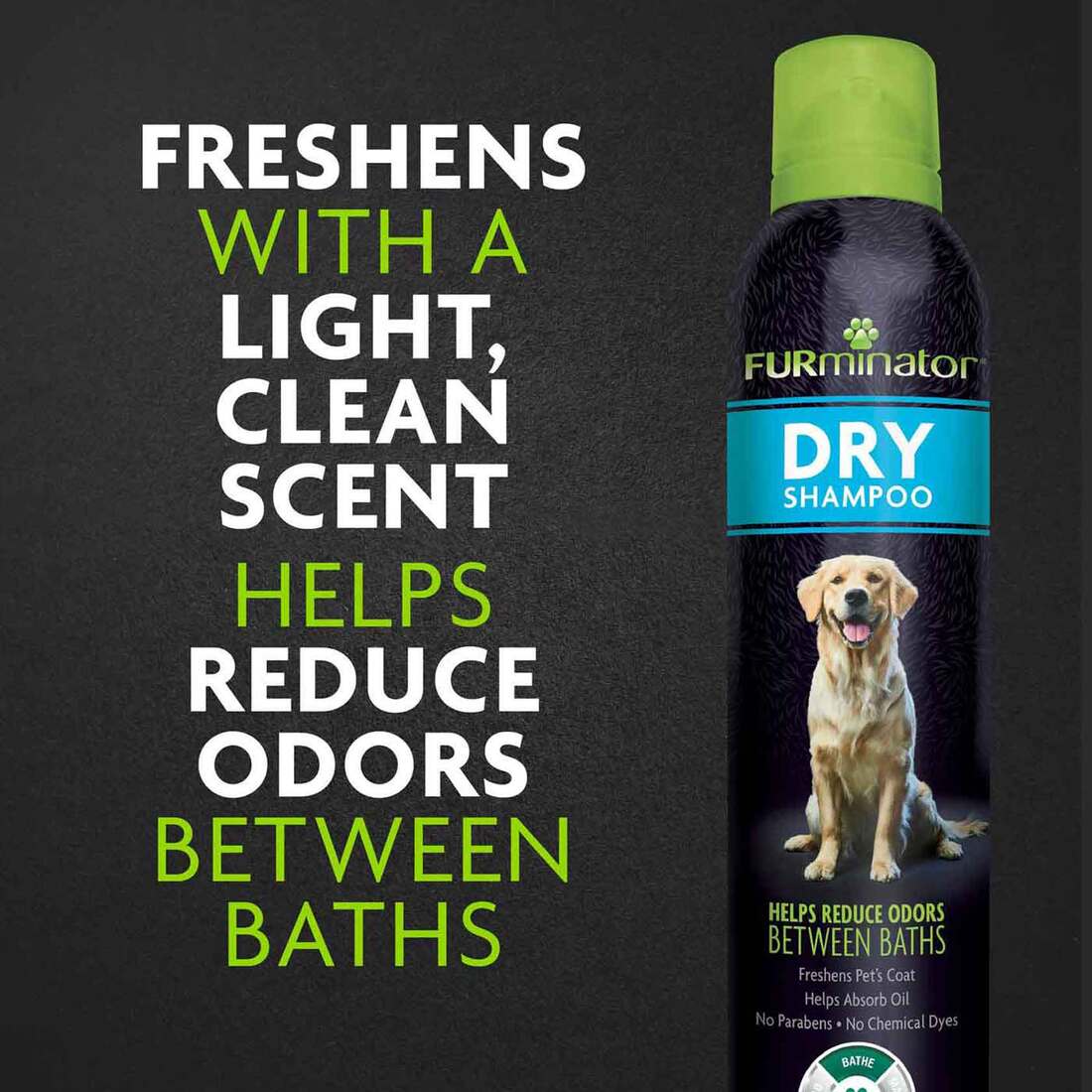 Furminator Dry Shampoo for Dogs, 7 Ounces