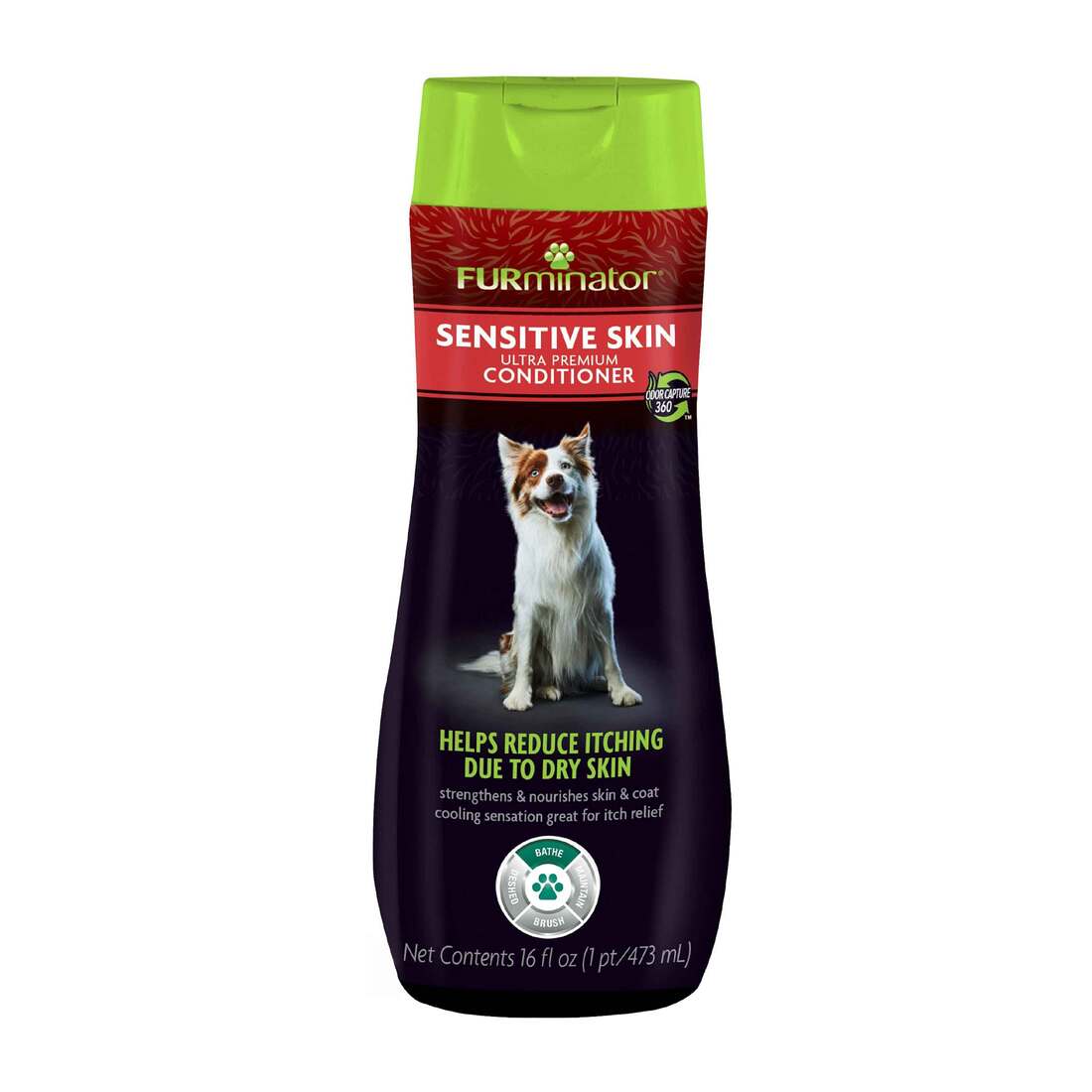 Furminator Sensitive Skin Ultra Premium Conditioner for Dogs, 16 Ounces