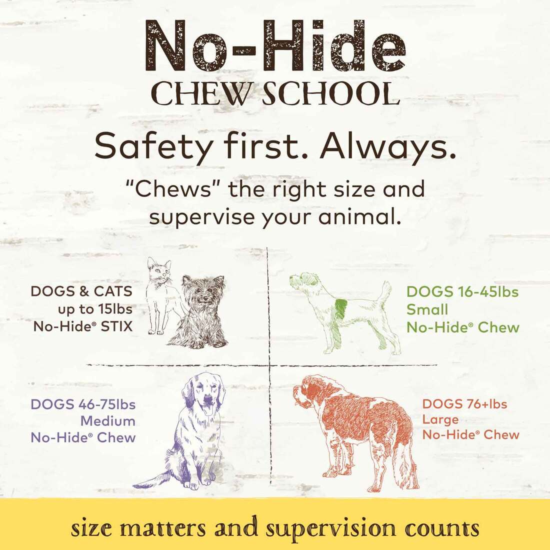 Earth Animal No-Hide Peanut Butter Medium Natural Rawhide Alternative Dog Chew, 1 Count