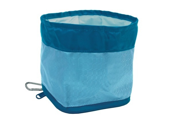 Kurgo Zippy Dog Bowl, 48 Ounces, Coastal Blue