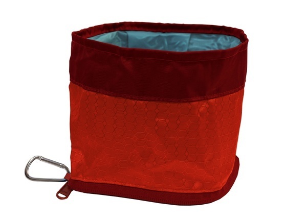 Kurgo Zippy Dog Bowl, 48 Ounces, Barn Red