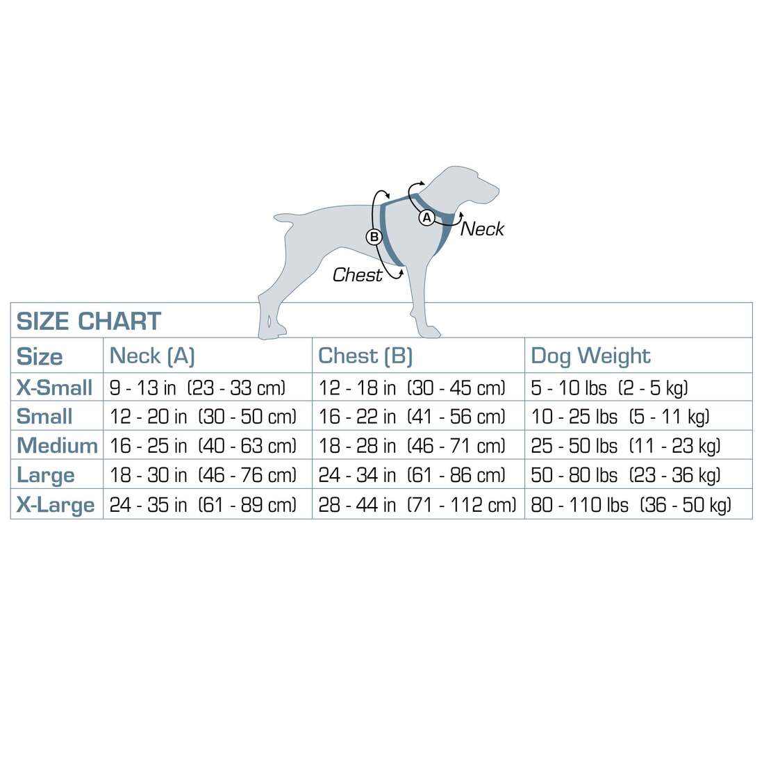 Kurgo Journey Air Harness, Black/Grey, Large