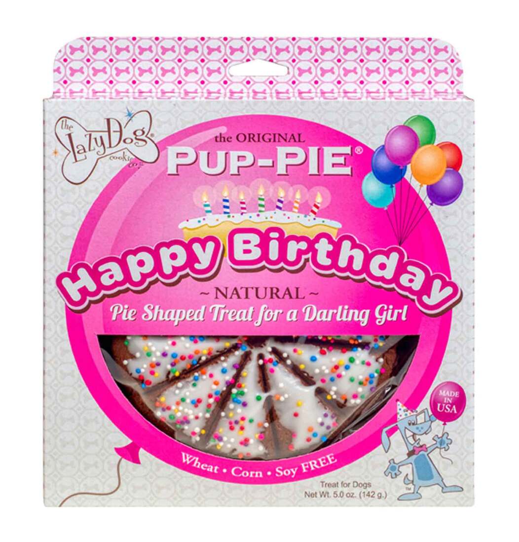 Lazy Dog Treat Pup Pie Bday Darling Girl, 5 Ounces