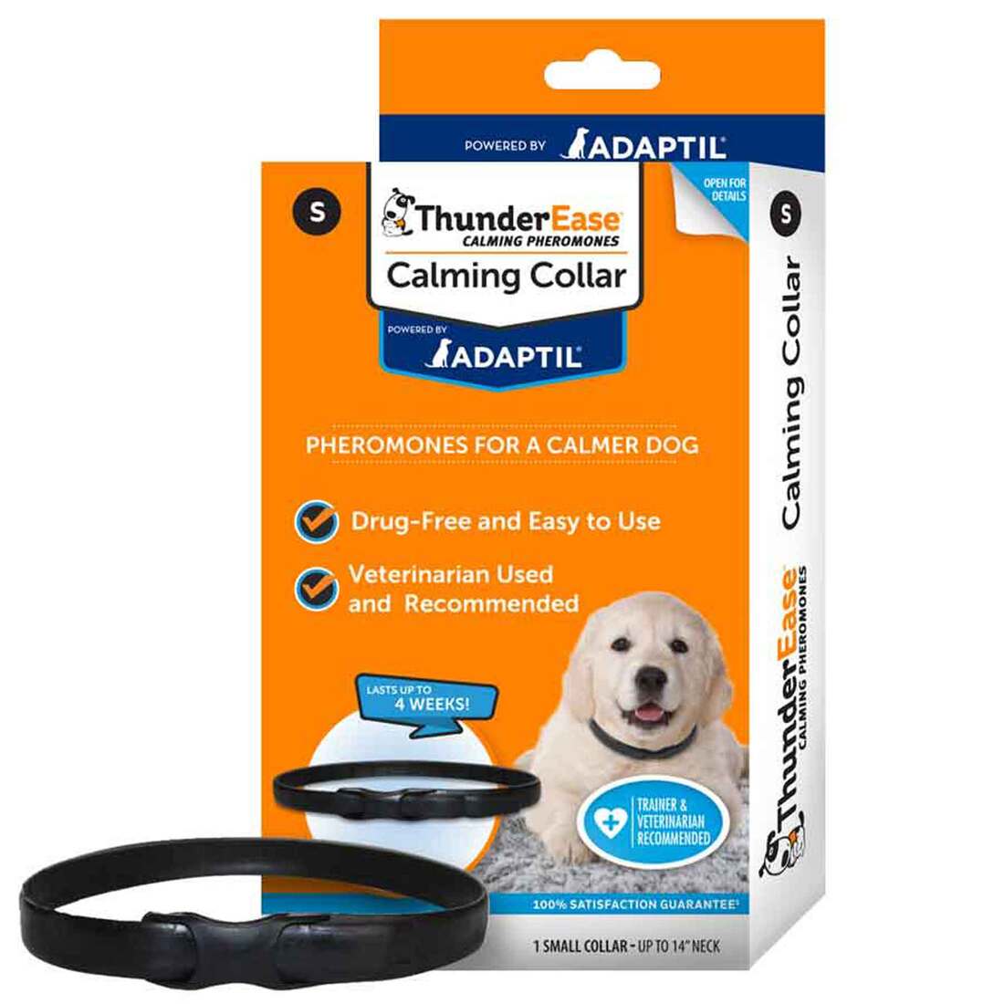 ThunderEase Calming Dog Collar, Small