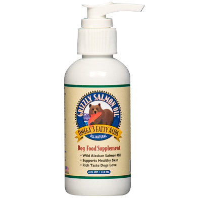 Grizzly Salmon Oil, for Cats 4 Ounce Pump Bottle