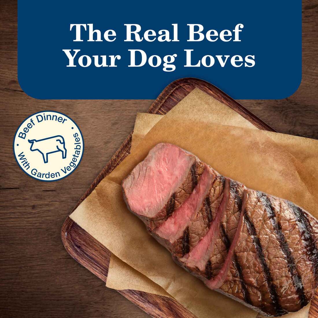 Blue Buffalo Dog Food, Homestyle Recipe Beef Dinner with Vegetables, 12.5 Ounce Can