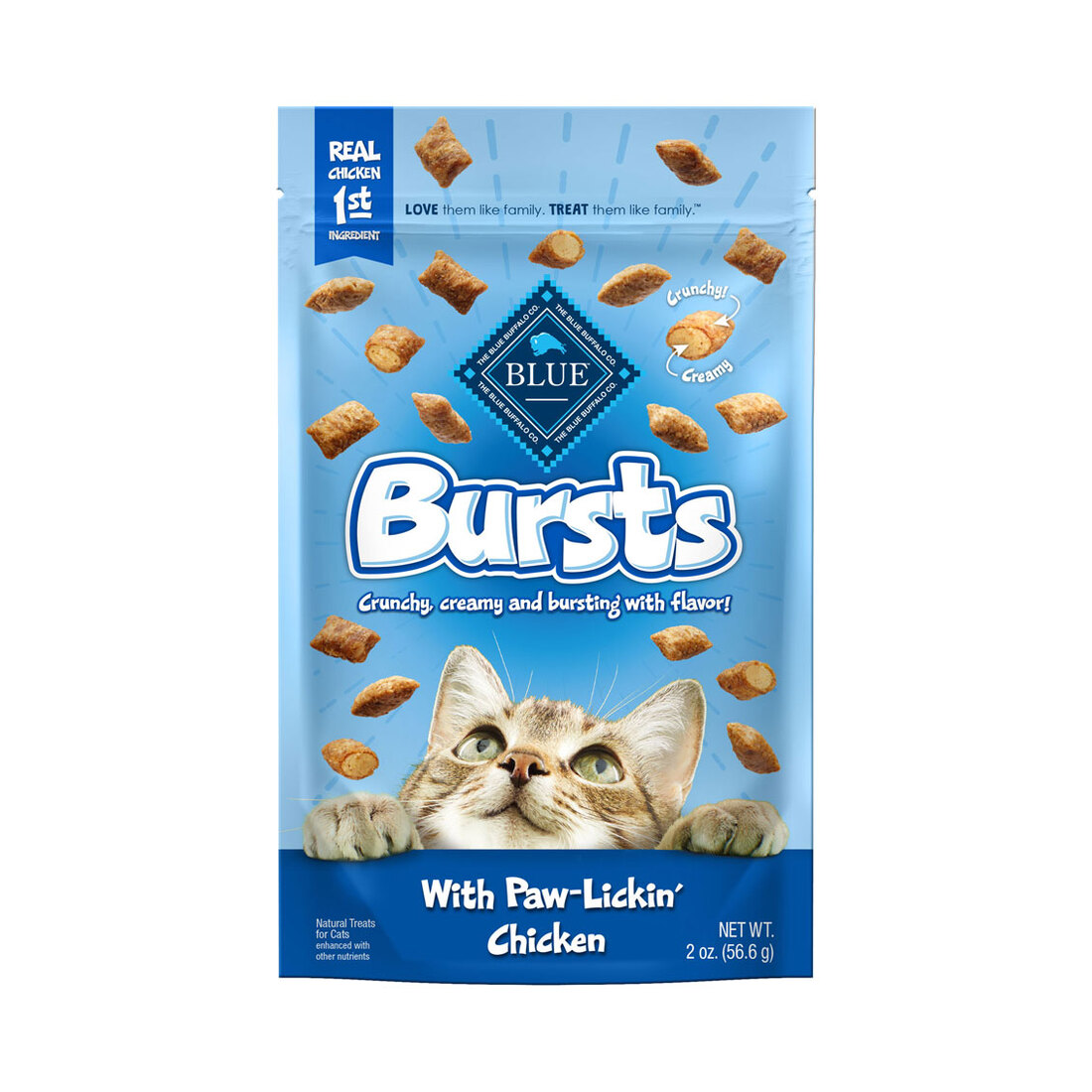 Blue Buffalo Cat Treat Bursts Chk 2oz