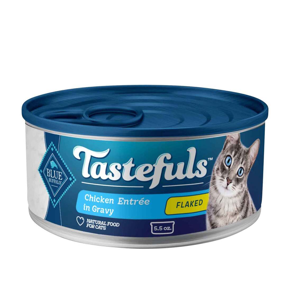 Blue Buffalo Cat Food Tasteful Ad Chk/grfavy Flaked 5.5oz