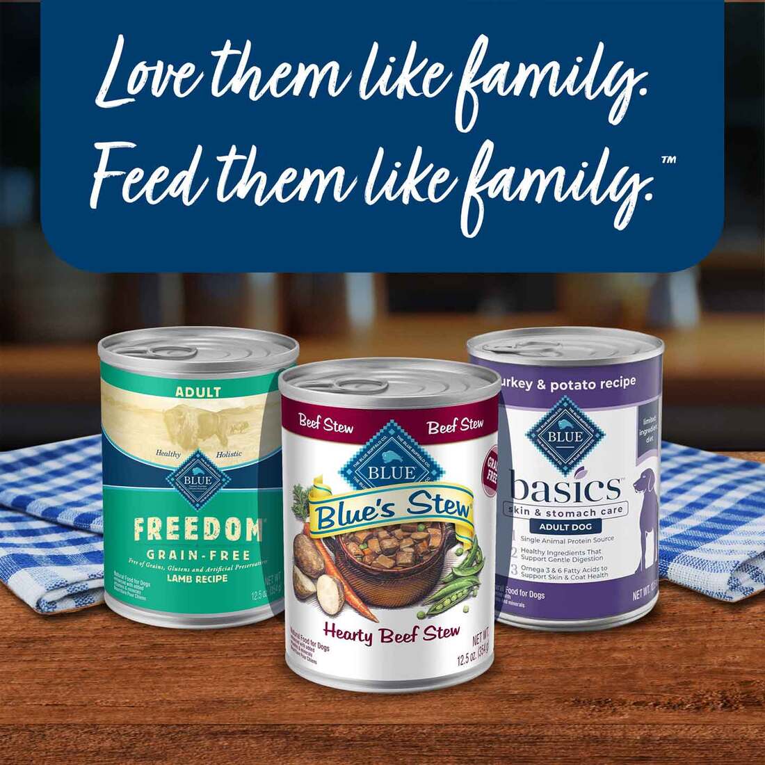 Blue Buffalo Blue's Stew Chicken & Beef In Gravy Wet Dog Food Variety Pack for Adult Dogs, Grain-Fre