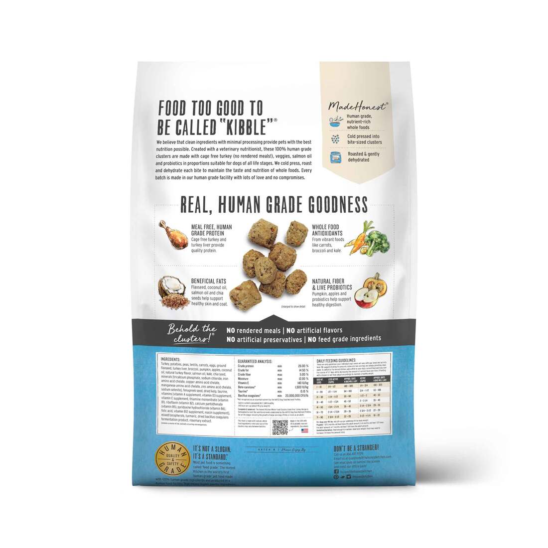 The Honest Kitchen Whole Food Clusters Grain Free Dry Dog Food