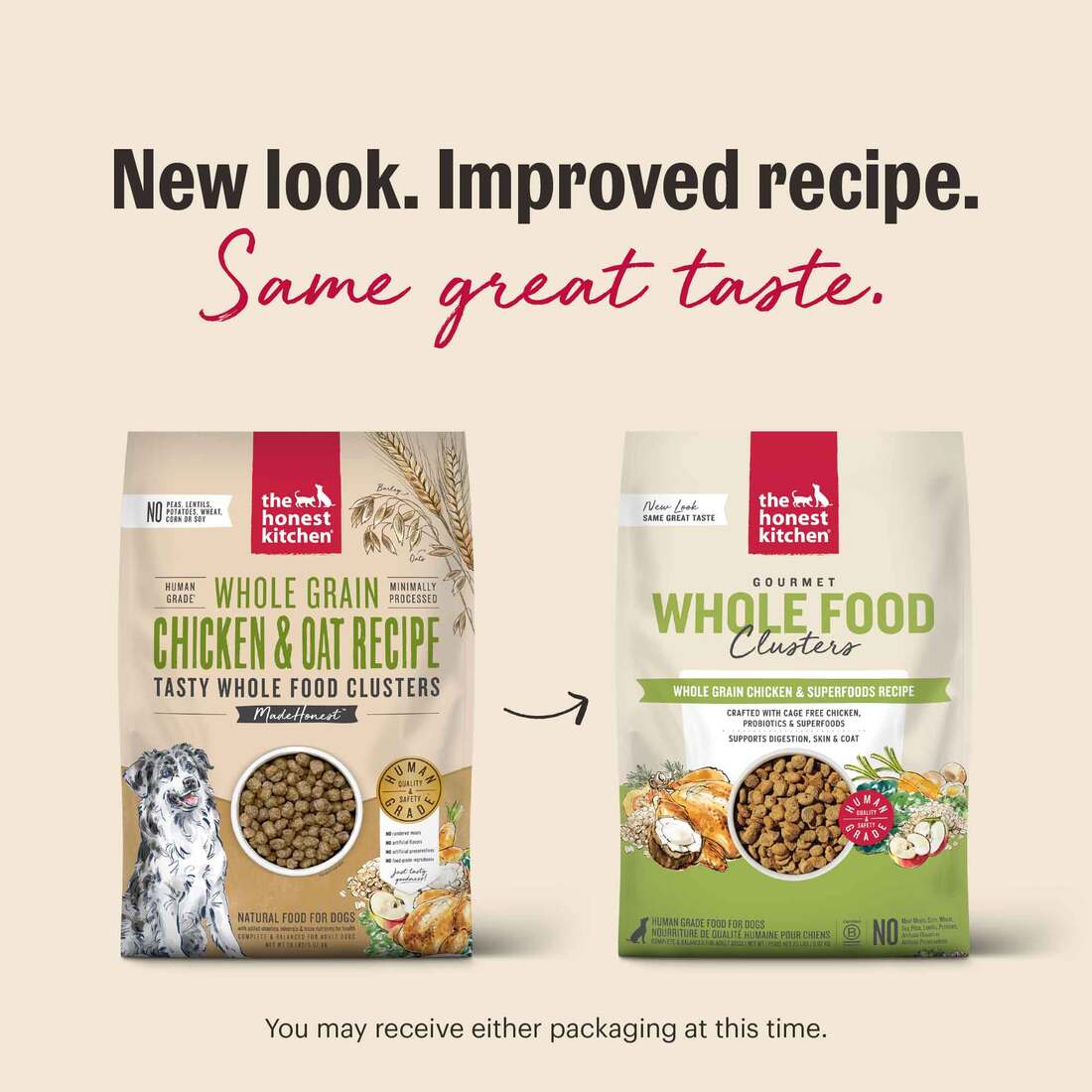 The Honest Kitchen Gourmet Whole Food Clusters Whole Grain Chicken