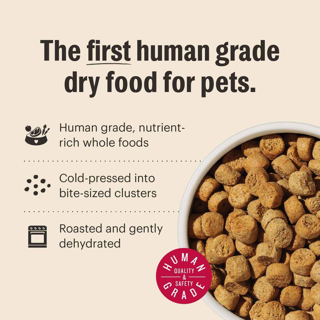 The Honest Kitchen Gourmet Whole Food Clusters Whole Grain Chicken