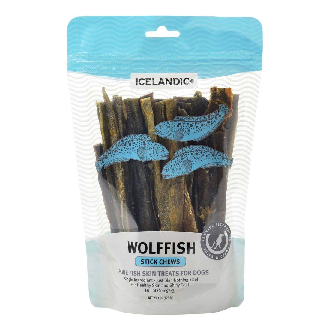 Icelandic Plus Wolffish, 3 Ounces