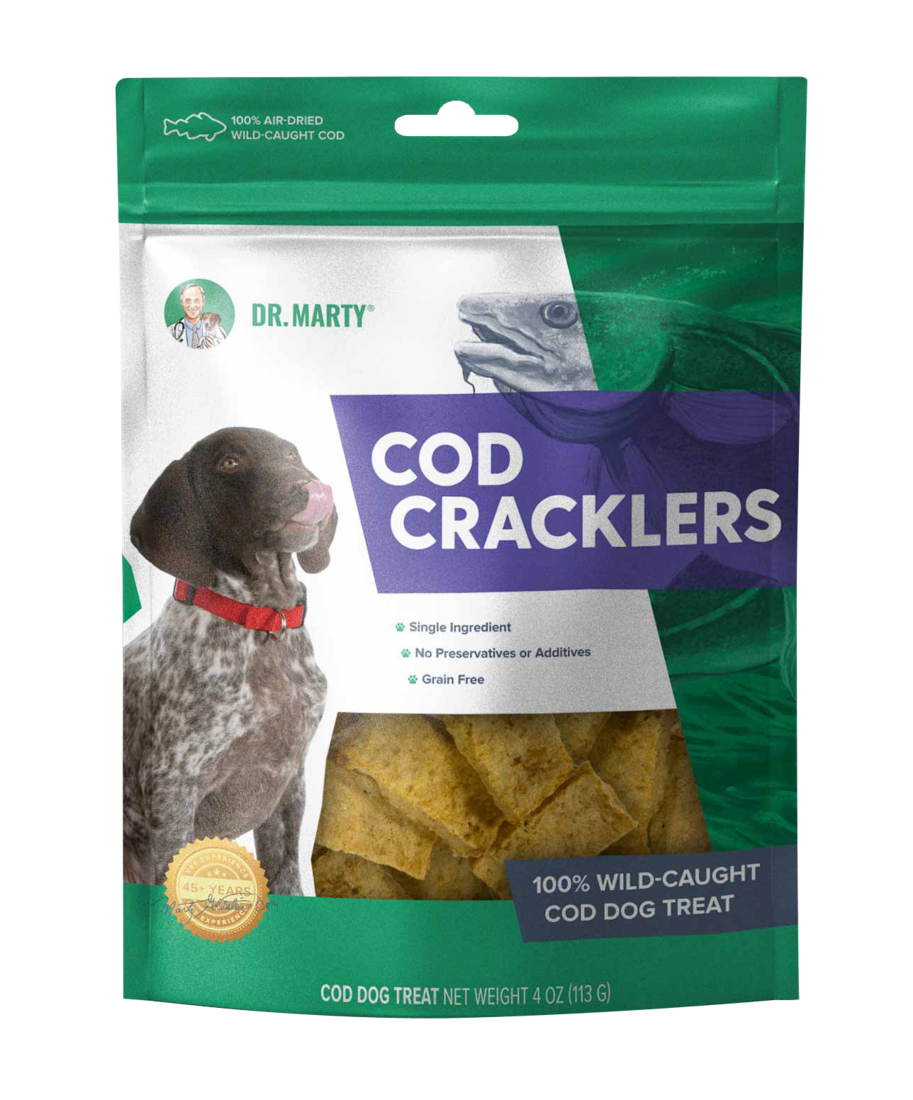 Dr Marty Cod Cracklers Dog Treat