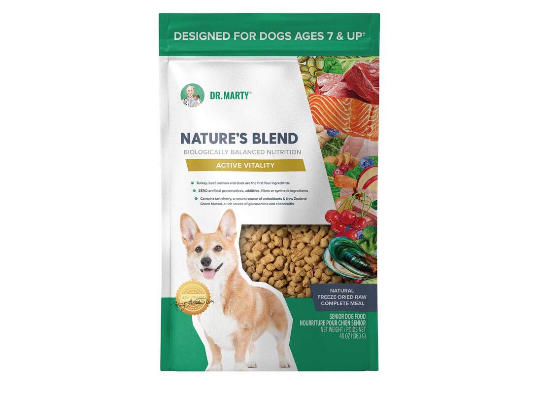 Dr Marty Nature's Blend Healthy Vitality Senior Dog Food, 48 Ounces