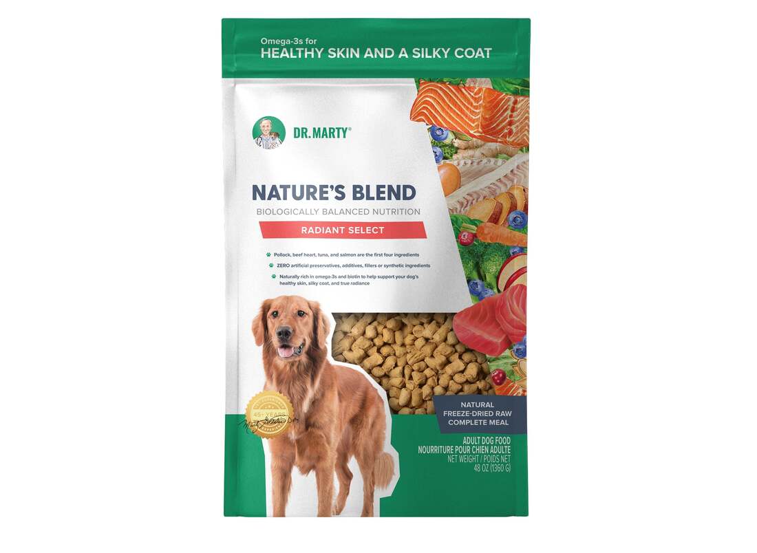 Dr Marty Nature's Blend Radiant Select Freeze Dried Dog Food, 48 Ounces