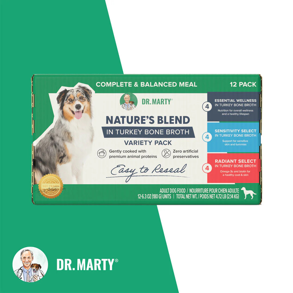 Dr Marty Wet Dog Food Variety Pack