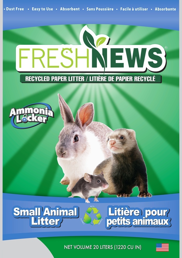 Fresh News Small Animal Litter, 20 Liter Bag