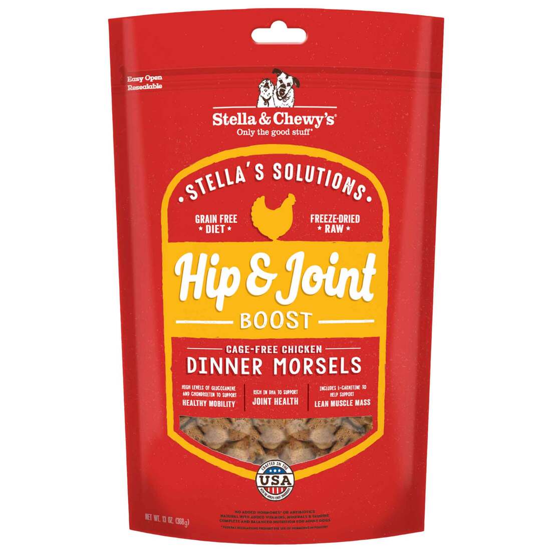Stella & Chewy's Dog Freeze-Dried Raw Stella's Solutions, Hip & Joint ...