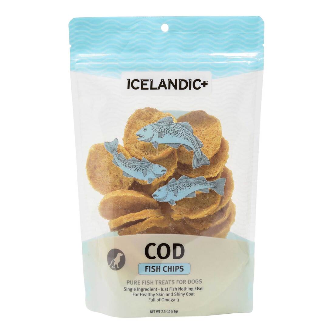 Icelandic Plus Cod Chips, 2.5 Ounces