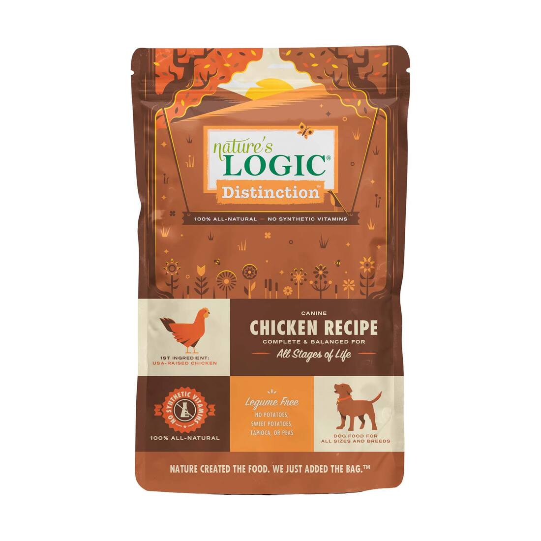 Nature's Logic Distinction Dry Dog Food, Canine Chicken Recipe, 4.4 Pounds