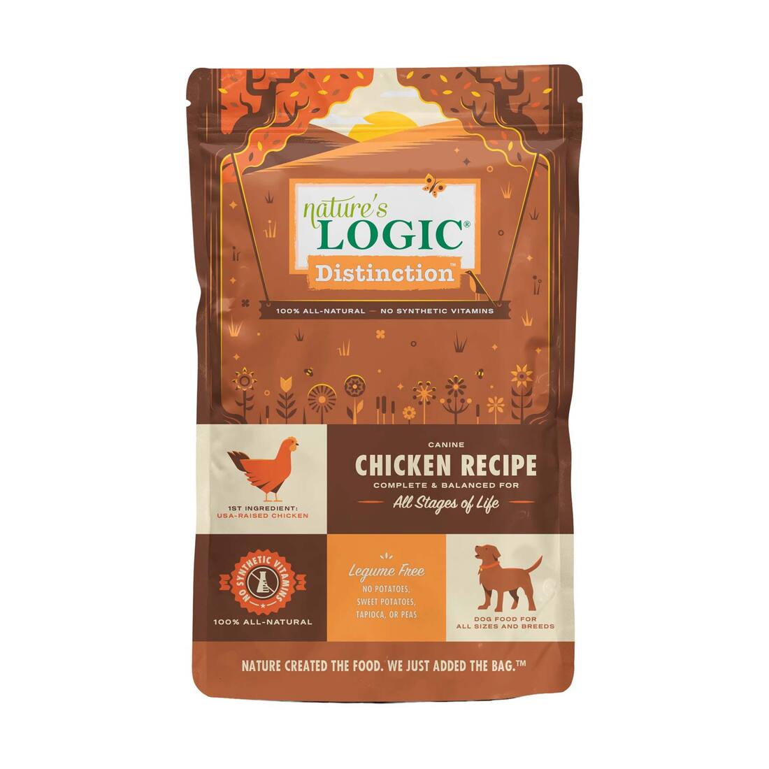 Nature's Logic Distinction Dry Dog Food, Canine Chicken Recipe, 24 Pounds