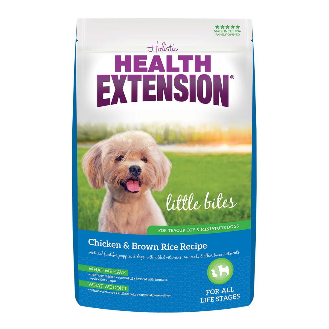 Health Extension Little Bites Dry Dog Food, 18 Pounds