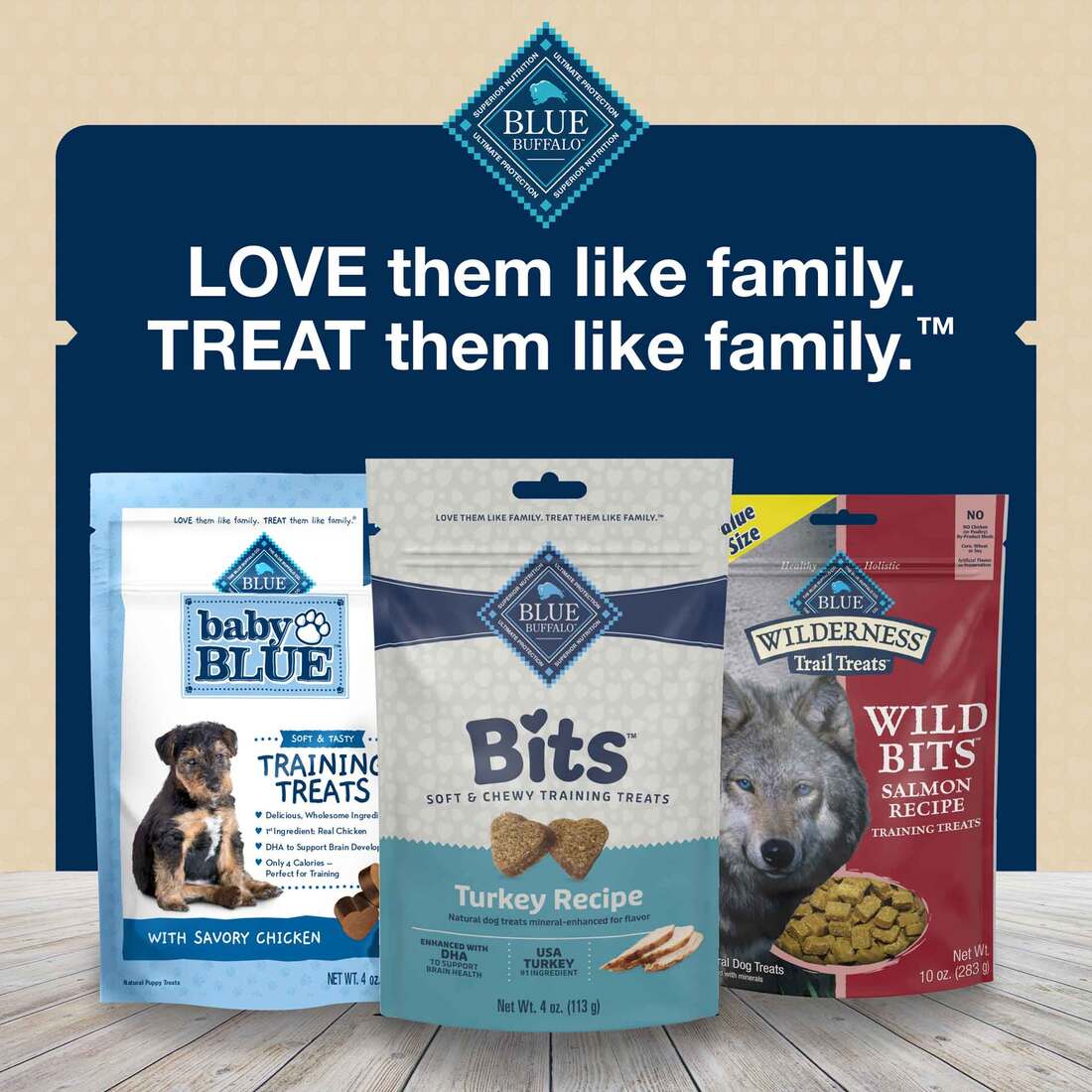 Blue Buffalo BLUE Training Bits Turkey Dog Treats, 4 Ounces