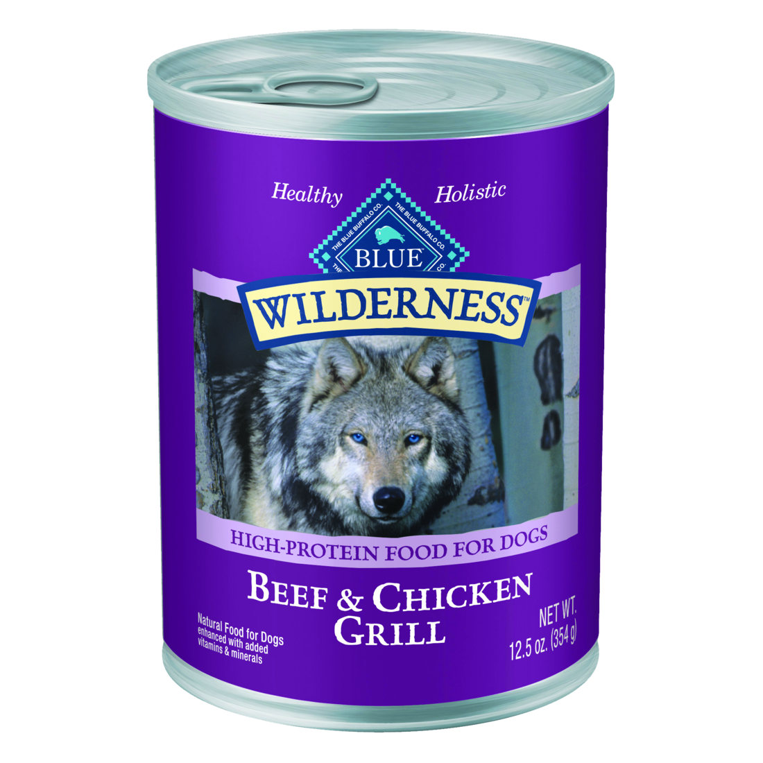 Blue Wilderness Dog Food, Beef and Chicken Grill, 12.5 Ounces