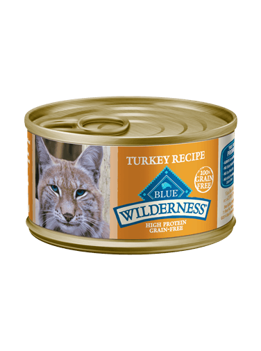 Blue Wilderness Wet Cat Food, Turkey Formula, 5.5 Ounces