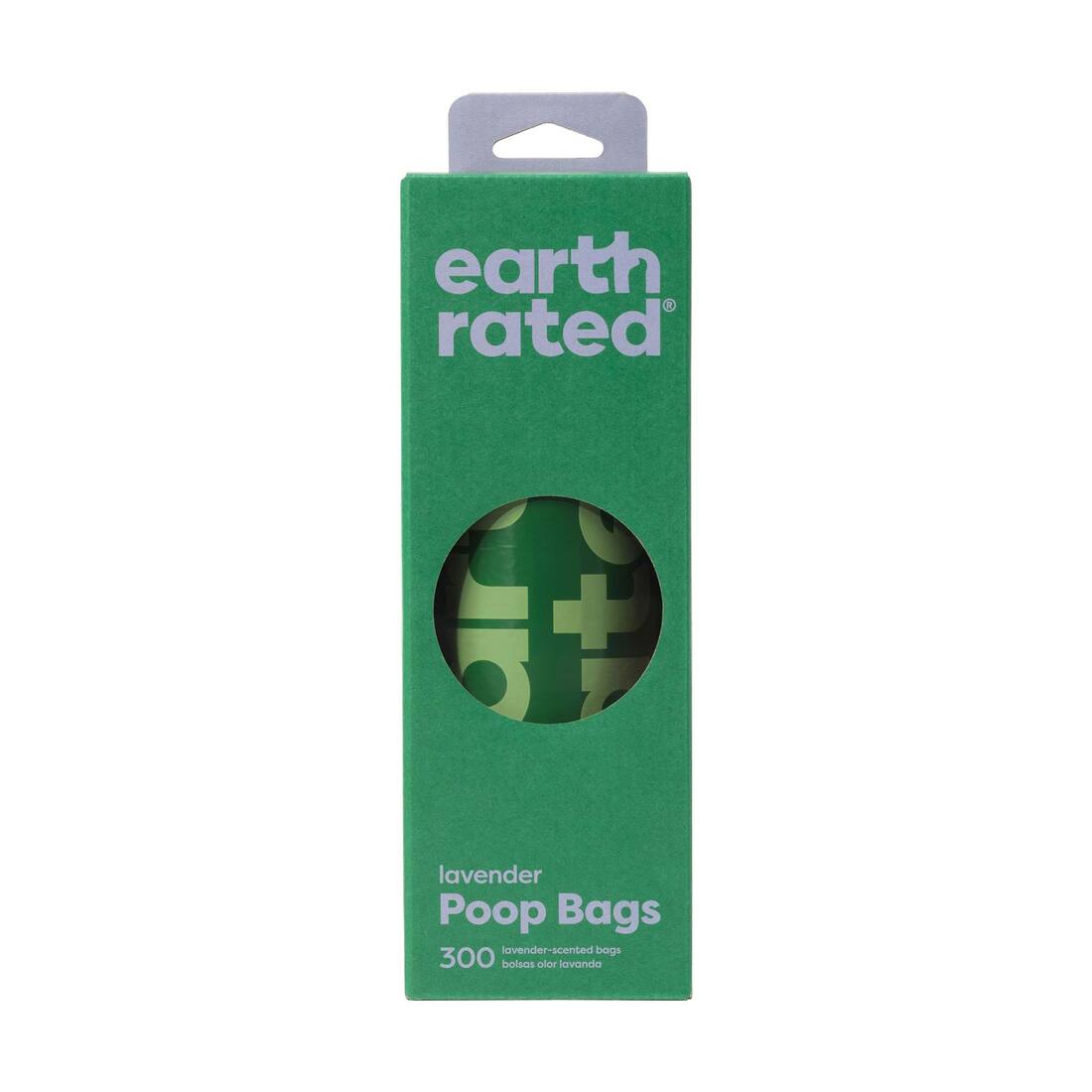 Earth Rated Lavender-Scented Poop Bags on a Single Roll, 300 Count