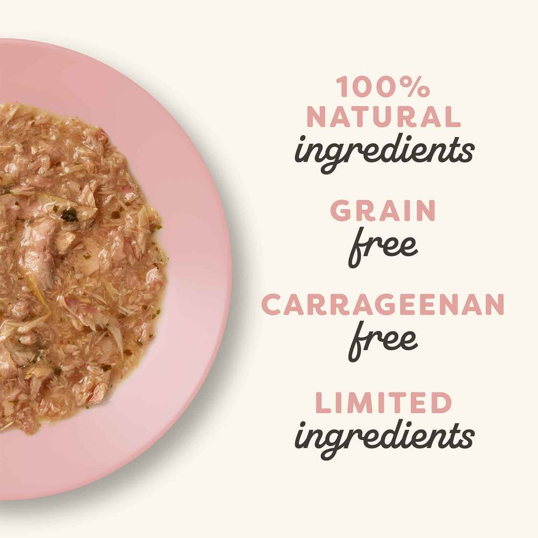 Applaws Natural Wet Cat Food, Tuna Filet and Salmon Recipe in Gravy, 2.12 Ounces