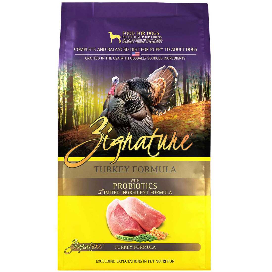 Zignature Turkey Formula Dog Food, 4 Pounds