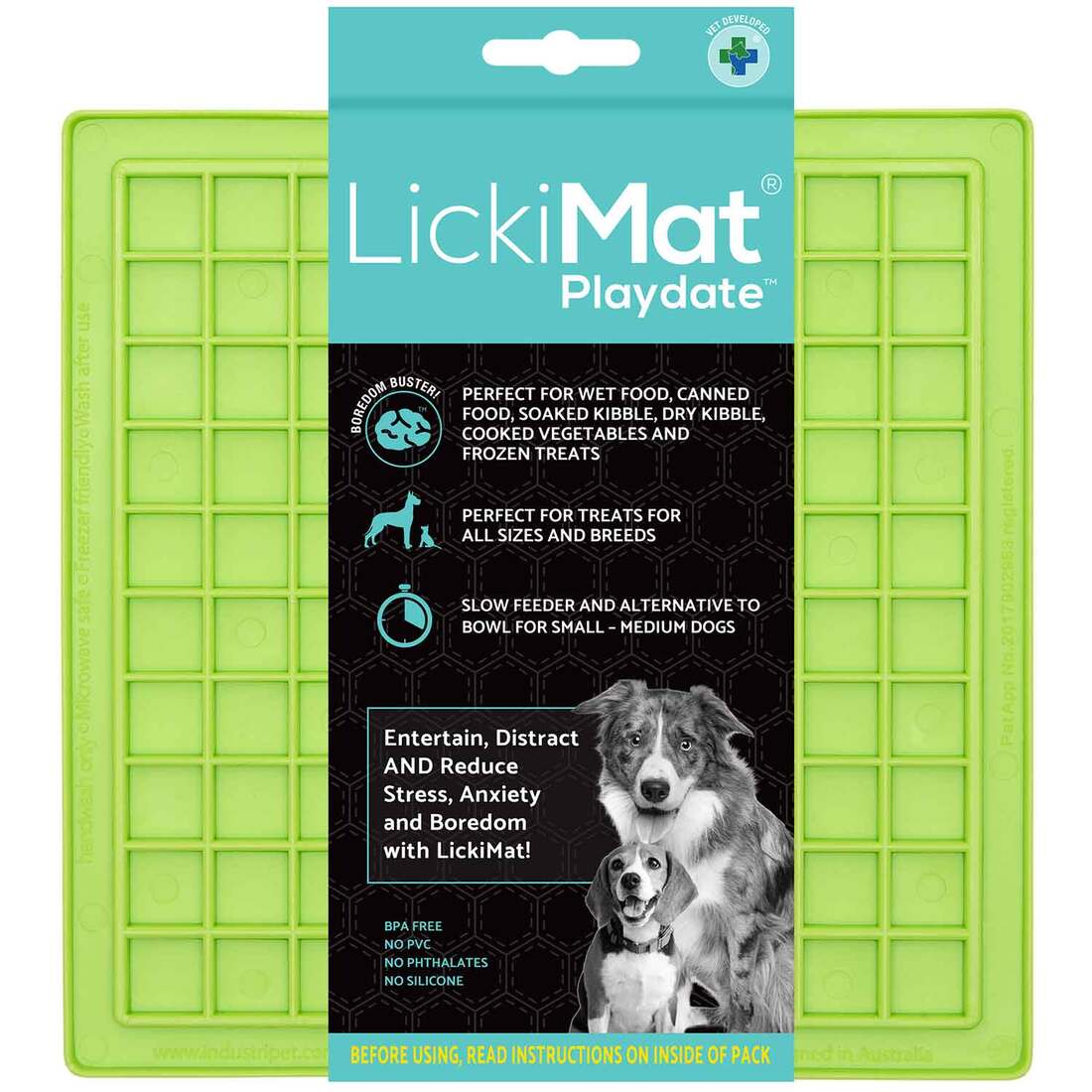 Lickimat Playdate, Green