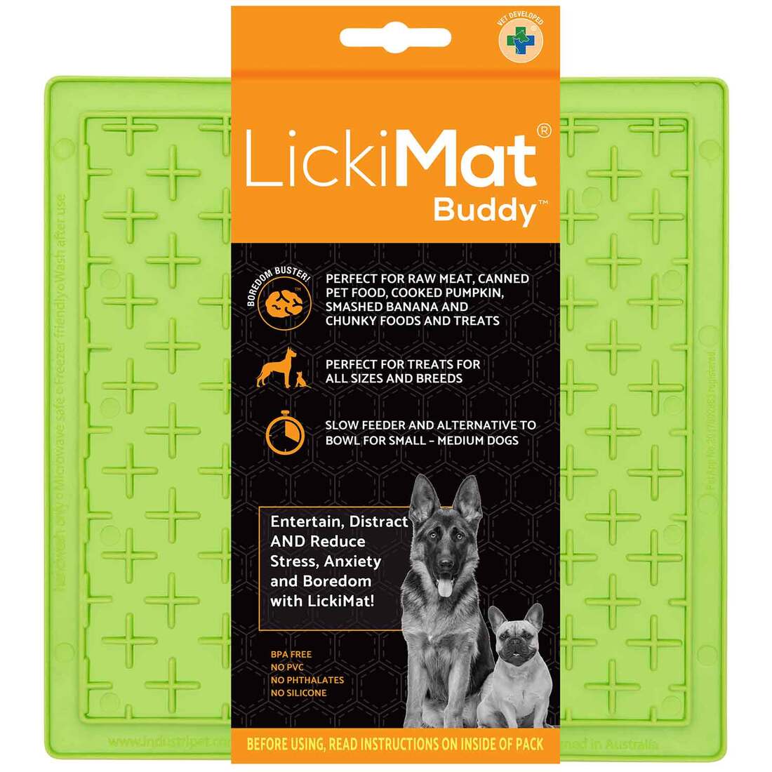 Lickimat Buddy, Green
