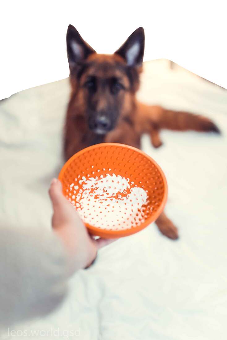 Lickimat Dog Feeding Wobble, Orange