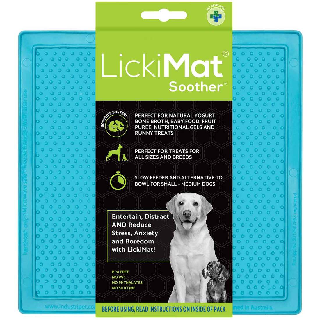 Lickimat Soother, Turquoise
