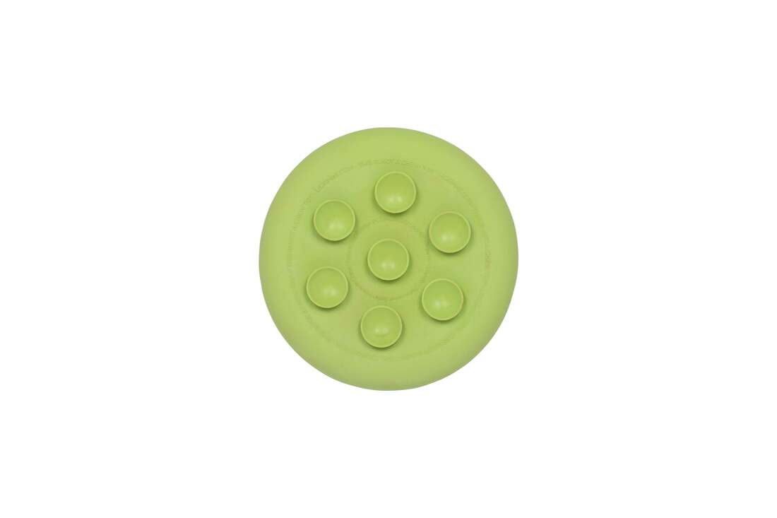 Lickimat Dog Feeding UFO, Green