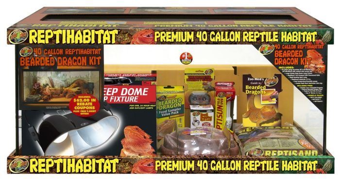 Zoo Med 40 Gallon Bearded Dragon Kit