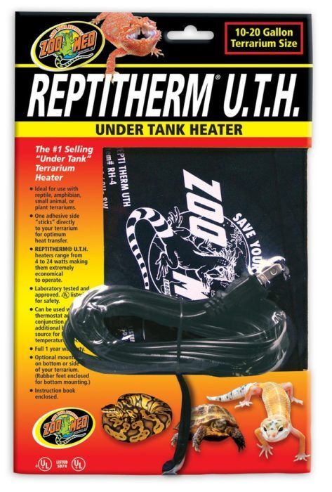 Zoo Med Repti Therm Under Tank Heater 10-20 Gallon