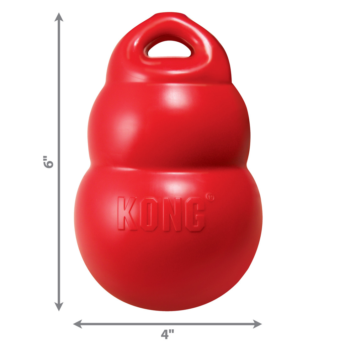 KONG Bounzer Dog Toy, Medium