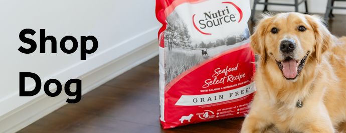 NutriSource Shop Dog brand page